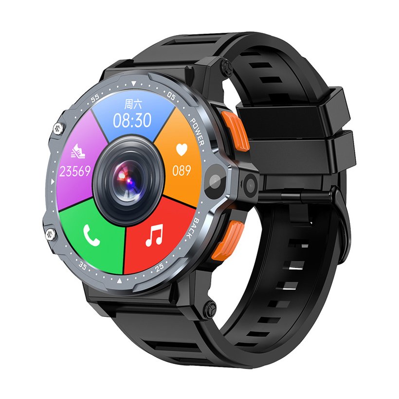 PG999 5G Smart Watch Android Wifi Round Smart Fitness Watch 3G 4G Sim Card 64GB Memory Nfc Camera Video Calling Smart Watch